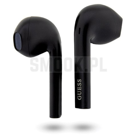 GUESS słuchawki bluetooth TWS GUTWST26PSK (Classic EST Logo) czarne GUESS słuchawki bluetooth TWS GUTWST26PSK (Classic EST Logo) czarne