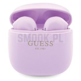 GUESS słuchawki bluetooth TWS GUTWST26PSU (Classic EST Logo) fioletowe