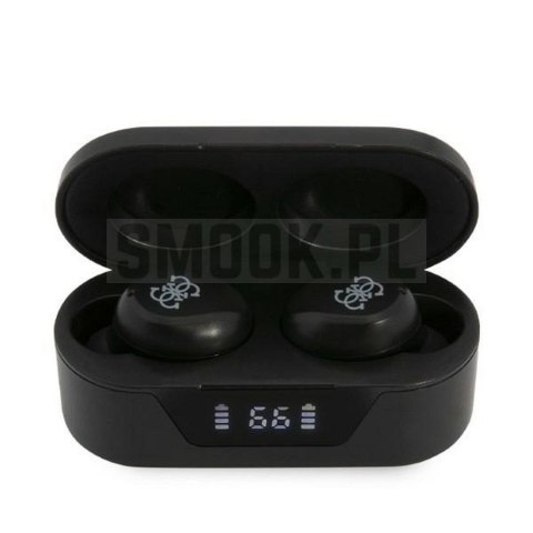 GUESS słuchawki bluetooth TWS + stacja dokująca GUTWST31EK czarne GUESS słuchawki bluetooth TWS + stacja dokująca GUTWST31EK czarne