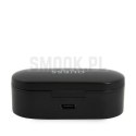 GUESS słuchawki bluetooth TWS + stacja dokująca GUTWST31EK czarne