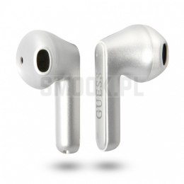 GUESS słuchawki bluetooth TWS GUTWST82TRS (Triangle Logo) srebrne