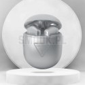 GUESS słuchawki bluetooth TWS GUTWST82TRS (Triangle Logo) srebrne