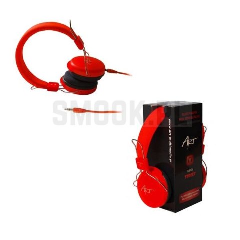 ART słuchawki przewodowe nagłowne Jack 3,5 mm z mikrofonem AP-60A pomarańczowe ART słuchawki przewodowe nagłowne Jack 3,5 mm z mikrofonem AP-60A pomarańczowe