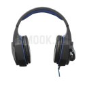 ART słuchawki przewodowe nagłowne gamingowe Jack 3,5 mm / USB A z mikrofonem G11 czarne
