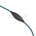 ART słuchawki przewodowe nagłowne gamingowe Jack 3,5 mm / USB A z mikrofonem G11 czarne