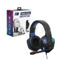 ART słuchawki przewodowe nagłowne gamingowe Jack 3,5 mm / USB A z mikrofonem G11 czarne