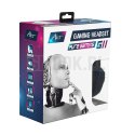 ART słuchawki przewodowe nagłowne gamingowe Jack 3,5 mm / USB A z mikrofonem G11 czarne