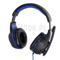 ART słuchawki przewodowe nagłowne gamingowe Jack 3,5 mm / USB A z mikrofonem G11 czarne