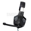 ART słuchawki przewodowe nagłowne gamingowe Jack 3,5 mm / USB A z mikrofonem G11 czarne