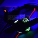 ART słuchawki przewodowe nagłowne gamingowe Jack 3,5 mm / USB A z mikrofonem G11 czarne