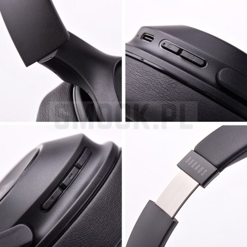 DOQAUS słuchawki bezprzewodowe bluetooth nagłowne FOCUS 5 czarne DOQAUS słuchawki bezprzewodowe bluetooth nagłowne FOCUS 5 czarne