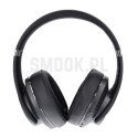 DOQAUS słuchawki bezprzewodowe bluetooth nagłowne VOGUE 5 2w1 czarne