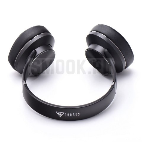 DOQAUS słuchawki bezprzewodowe bluetooth nagłowne VOGUE 5 2w1 czarne DOQAUS słuchawki bezprzewodowe bluetooth nagłowne VOGUE 5 2w1 czarne