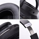DOQAUS słuchawki bezprzewodowe bluetooth nagłowne VOGUE 5 2w1 czarne
