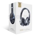 DOQAUS słuchawki bezprzewodowe bluetooth nagłowne VOGUE 5 2w1 czarne