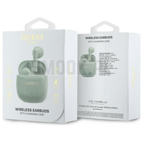 GUESS słuchawki bluetooth TWS GUTWSJ14ESGN zielone GUESS słuchawki bluetooth TWS GUTWSJ14ESGN zielone