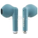GUESS słuchawki bluetooth TWS GUTWSJ14ESGQ turkosowe