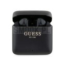 GUESS słuchawki bluetooth TWS GUTWSSU20ALEGK (Printed Logo) czarne