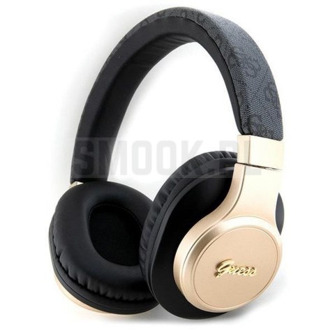GUESS słuchawki bluetooth nauszne GUBH604GEMK (4G Script) czarne GUESS słuchawki bluetooth nauszne GUBH604GEMK (4G Script) czarne