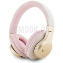 GUESS słuchawki bluetooth nauszne GUBH604GEMP (4G Script) różowe