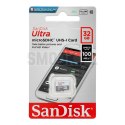 SANDISK karta pamięci ULTRA micro SDHC 32GB 100MB/s class 10
