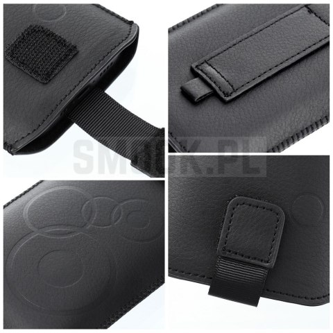 Futerał uniwersalny / wsuwka Deko - do LG K10/ Samsung Grand Prime czarny Futerał uniwersalny / wsuwka Deko - do LG K10/ Samsung Grand Prime czarny