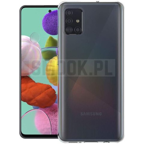Futerał CLEAR CASE 2 mm BOX do SAMSUNG A51 Futerał CLEAR CASE 2 mm BOX do SAMSUNG A51