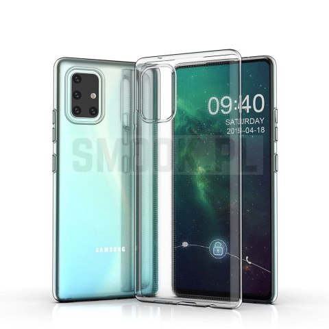 Futerał CLEAR CASE 2 mm BOX do SAMSUNG A71 Futerał CLEAR CASE 2 mm BOX do SAMSUNG A71