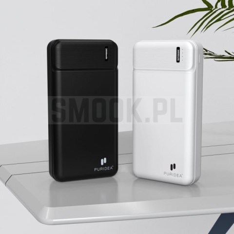 PURIDEA powerbank 20000 mAh PD QC3.0 3A 20W Q7 czarny PURIDEA powerbank 20000 mAh PD QC3.0 3A 20W Q7 czarny