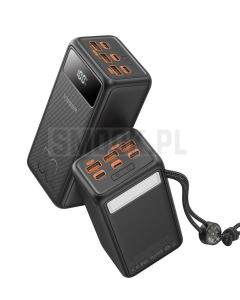 VEGER powerbank 50000 mAh PD QC3.0 5A 22,5W Tank Lite (W5001) czarny VEGER powerbank 50000 mAh PD QC3.0 5A 22,5W Tank Lite (W5001) czarny