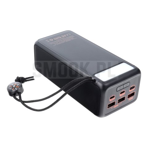 VEGER powerbank 50000 mAh PD QC3.0 5A 22,5W Tank Lite (W5001) czarny VEGER powerbank 50000 mAh PD QC3.0 5A 22,5W Tank Lite (W5001) czarny