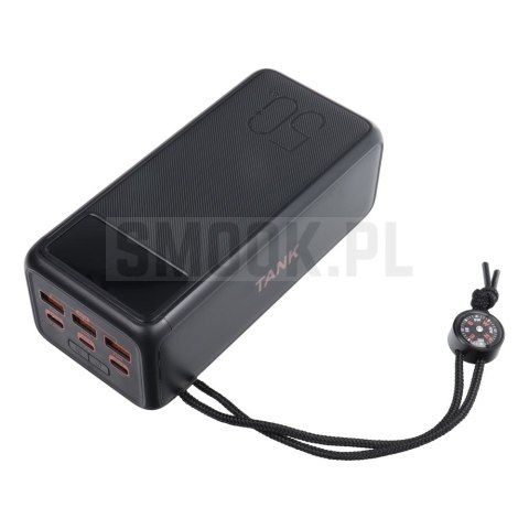 VEGER powerbank 56000 mAh PD QC3.0 5A 130W Tank Boost (W5001C) czarny VEGER powerbank 56000 mAh PD QC3.0 5A 130W Tank Boost (W5001C) czarny