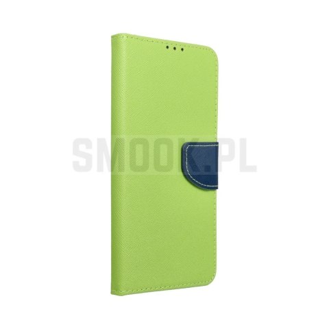 Kabura FANCY Book do SAMSUNG A33 5G limonka / granatowy