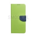 Kabura FANCY Book do SAMSUNG A33 5G limonka / granatowy