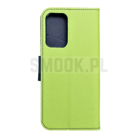 Kabura FANCY Book do SAMSUNG A33 5G limonka / granatowy Kabura FANCY Book do SAMSUNG A33 5G limonka / granatowy