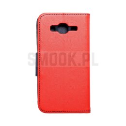 Kabura FANCY Book do SAMSUNG J3 / J3 2016 czerwono granatowy