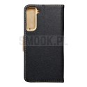 Kabura FANCY Book do SAMSUNG S22 Plus czarno złoty