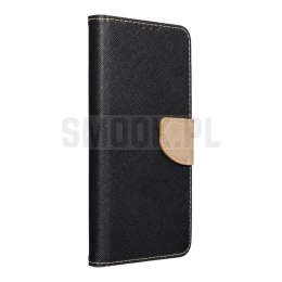 Kabura FANCY Book do XIAOMI Redmi 10a czarny / złoty