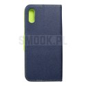 Kabura FANCY Book do XIAOMI Redmi 9A granatowo limonkowy