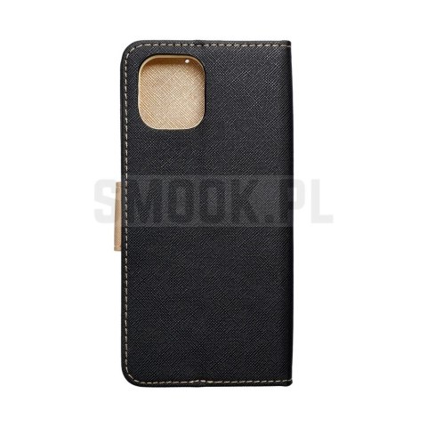 Kabura FANCY Book do XIAOMI Redmi A1 / Redmi A2 czarno złoty Kabura FANCY Book do XIAOMI Redmi A1 / Redmi A2 czarno złoty