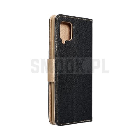 Kabura FANCY Book do IPHONE 14 Pro czarno złoty Kabura FANCY Book do IPHONE 14 Pro czarno złoty