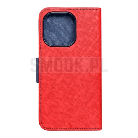Kabura FANCY Book do IPHONE 14 Pro czerwono granatowy Kabura FANCY Book do IPHONE 14 Pro czerwono granatowy