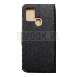 Kabura FANCY Book do SAMSUNG A21s czarno złoty