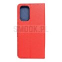 Kabura FANCY Book do SAMSUNG A23 5G czerwono granatowy