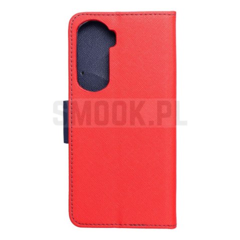 Kabura FANCY Book do HONOR 90 Lite czerwono granatowy Kabura FANCY Book do HONOR 90 Lite czerwono granatowy