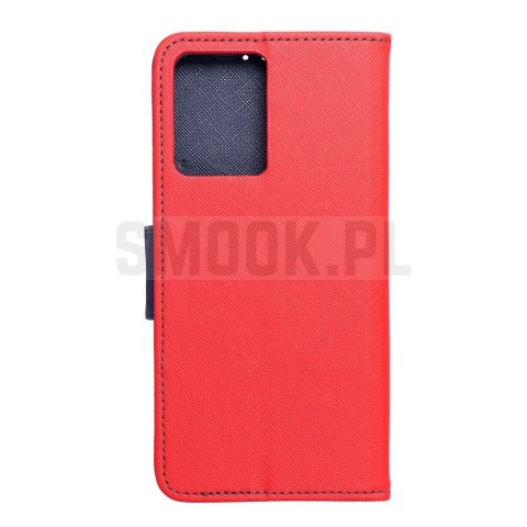 Kabura FANCY Book do XIAOMI Redmi Note 12 4G czerwono granatowy Kabura FANCY Book do XIAOMI Redmi Note 12 4G czerwono granatowy