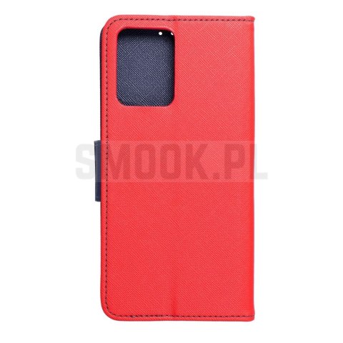 Kabura FANCY Book do XIAOMI Redmi Note 12 5G czerwono granatowy Kabura FANCY Book do XIAOMI Redmi Note 12 5G czerwono granatowy