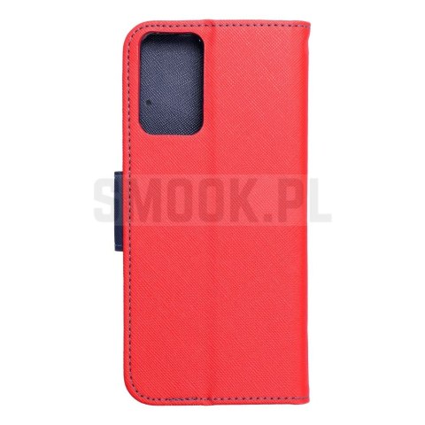 Kabura FANCY Book do XIAOMI Redmi Note 12S czerwono granatowy Kabura FANCY Book do XIAOMI Redmi Note 12S czerwono granatowy