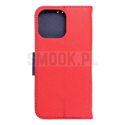 Kabura FANCY Book do IPHONE 15 Pro Max czerwono granatowy Kabura FANCY Book do IPHONE 15 Pro Max czerwono granatowy
