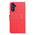 Kabura FANCY Book do SAMSUNG A14 4G / A14 5G czerwono granatowy